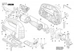 Bosch 3 601 E8H 0D0 GST 75 E Jig Saw Spare Parts